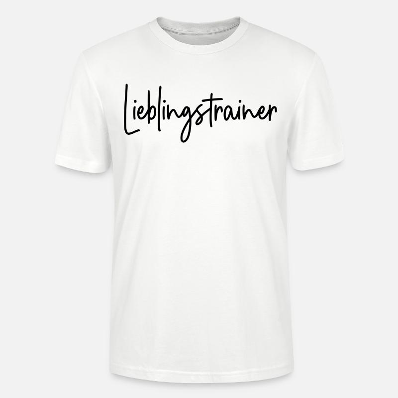 Lieblingstrainer - Stanley/Stella Unisex Bio-T-Shirt CRAFTER - Weiß