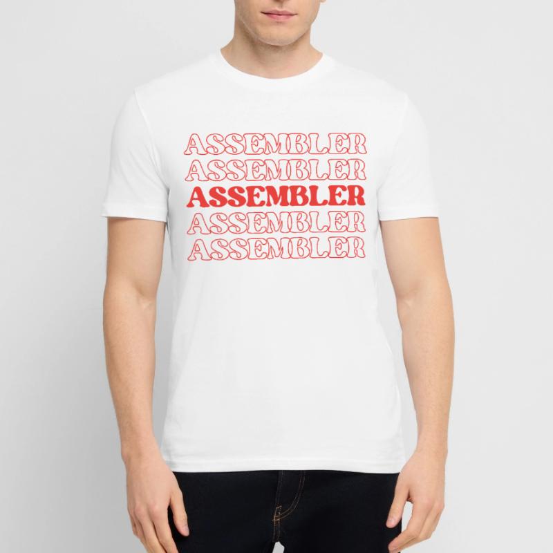 Assembler Fabricator Assembler Constructor Maker Stanley/Stella CRAFTER Unisex Organic T-Shirt