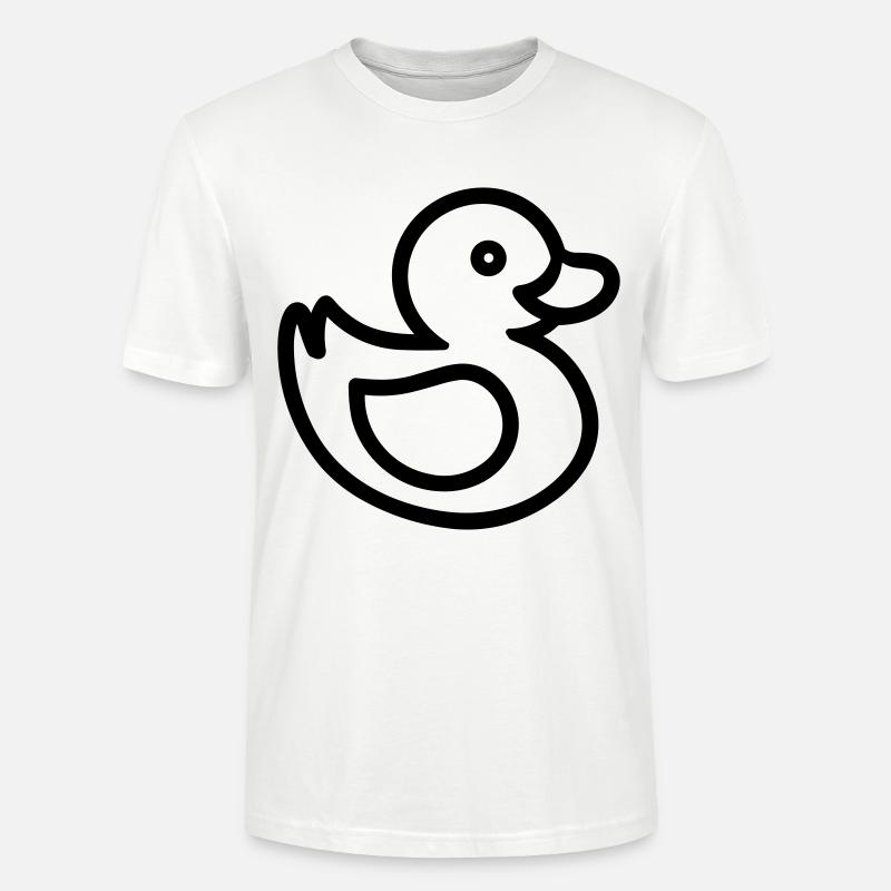Duck - Stanley/Stella CRAFTER Unisex Organic T-Shirt - white