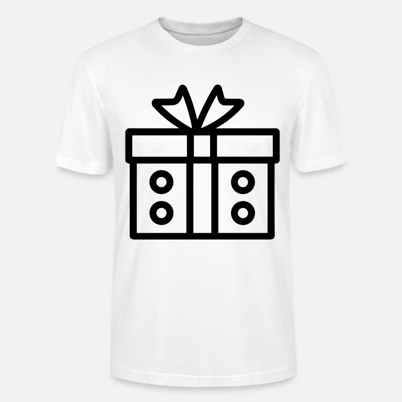 Kleine Geschenkbox - Stanley/Stella Unisex Bio-T-Shirt CRAFTER - Weiß