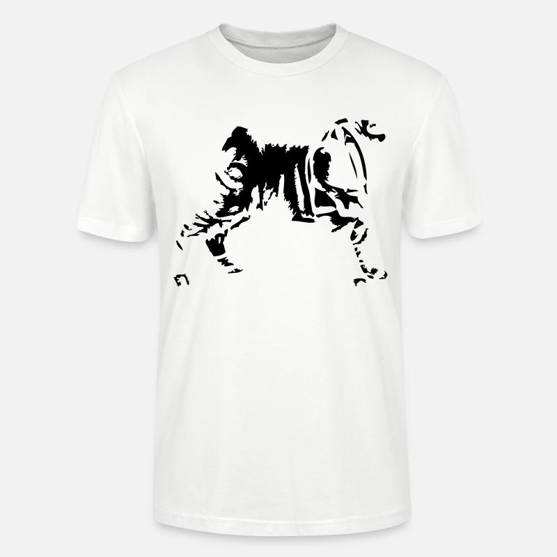 shar-pei - Stanley/Stella Unisex Bio-T-Shirt CRAFTER - Weiß