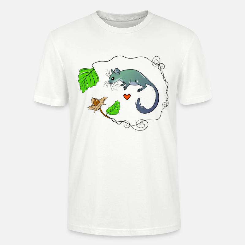 Siebenschläfer - Stanley/Stella Unisex Bio-T-Shirt CRAFTER - Weiß