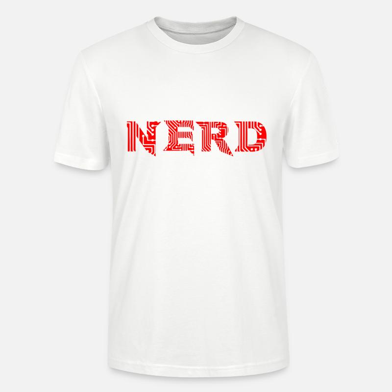 Computer nerd - Stanley/Stella CRAFTER Unisex Organic T-Shirt - white