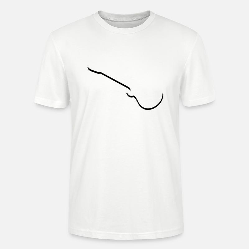 E Gitarre - Stanley/Stella Unisex Bio-T-Shirt CRAFTER - Weiß
