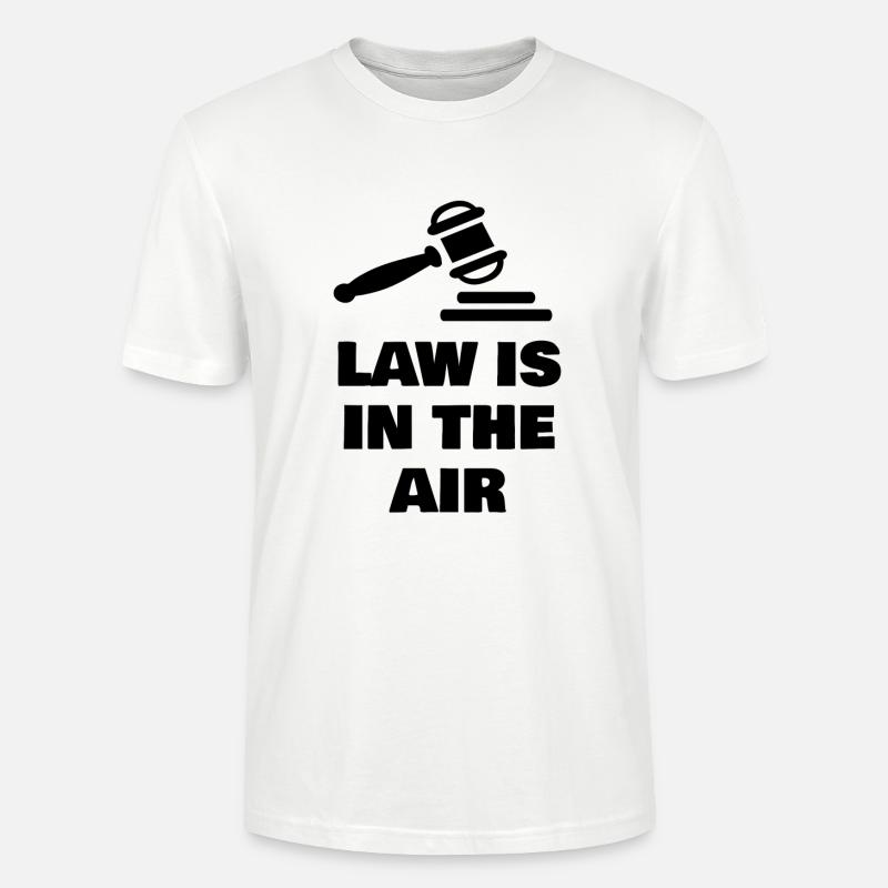 LA LOI EST DANS L'AIR - T-shirt bio CRAFTER Stanley Stella Unisexe - blanc