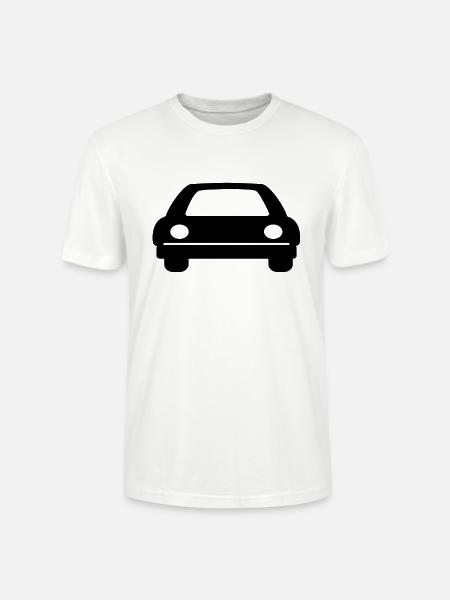 automobile - Stanley/Stella CRAFTER Unisex Organic T-Shirt - white