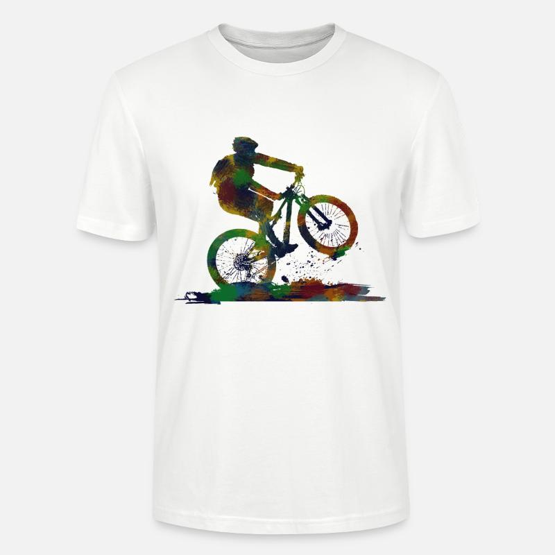 VTT - T-shirt bio CRAFTER Stanley Stella Unisexe - blanc
