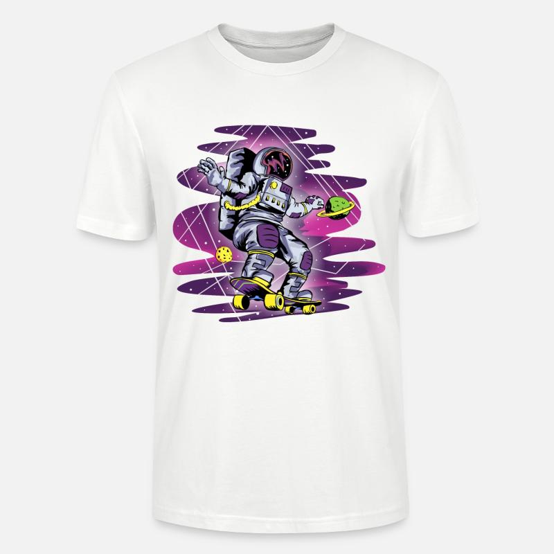 Astronaut - Stanley/Stella Unisex Bio-T-Shirt CRAFTER - Weiß