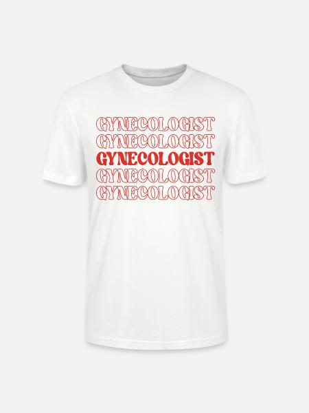 Gynäkologin Fachärztin für Frauengesundheit - Stanley/Stella Unisex Bio-T-Shirt CRAFTER - Weiß