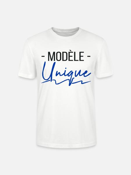 modèle unique - humour cadeau - T-shirt bio CRAFTER Stanley Stella Unisexe - blanc