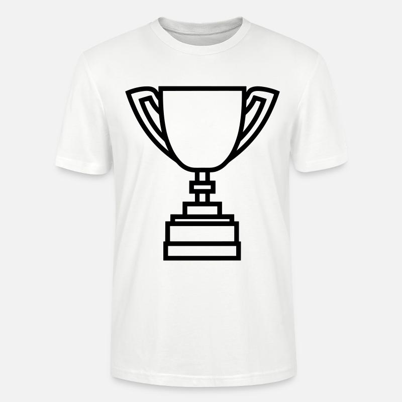 Trophäe - Stanley/Stella Unisex Bio-T-Shirt CRAFTER - Weiß