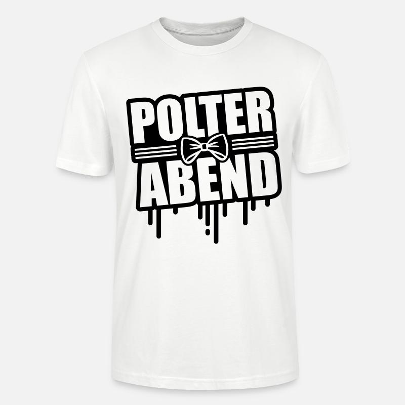 Polterabend Junggesellenabschied - Stanley/Stella Unisex Bio-T-Shirt CRAFTER - Weiß