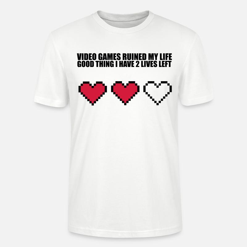Extra Lives - Stanley/Stella Unisex Bio-T-Shirt CRAFTER - Weiß