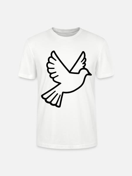 Dove - Stanley/Stella CRAFTER Unisex Organic T-Shirt - white