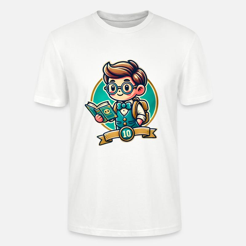Teach-Modus Ein - Stanley/Stella Unisex Bio-T-Shirt CRAFTER - Weiß