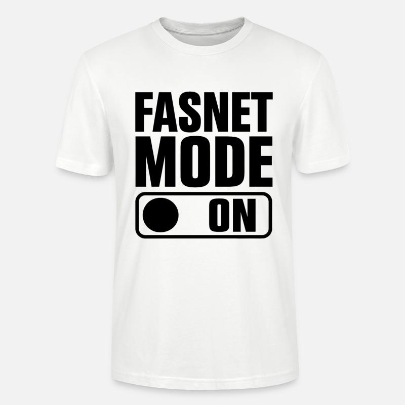 Mode Fasnet activé - T-shirt bio CRAFTER Stanley Stella Unisexe - blanc