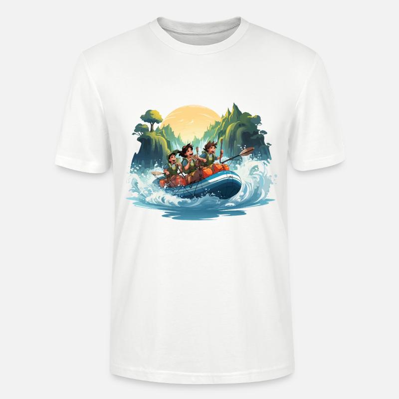 Die Rapids Raiders - Stanley/Stella Unisex Bio-T-Shirt CRAFTER - Weiß