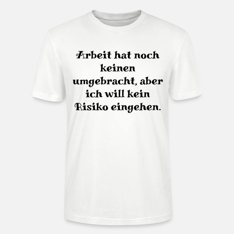 Arbeit - Stanley/Stella Unisex Bio-T-Shirt CRAFTER - Weiß