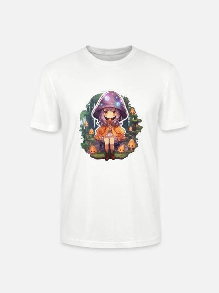 Enchanting Spellcaster Cartoon - Stanley/Stella Unisex Bio-T-Shirt CRAFTER - Weiß
