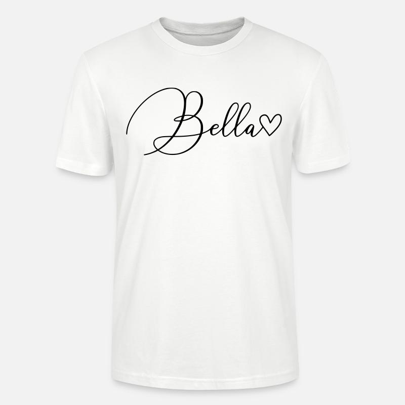 Bella Name Vorname Mädchen - Stanley/Stella Unisex Bio-T-Shirt CRAFTER - Weiß