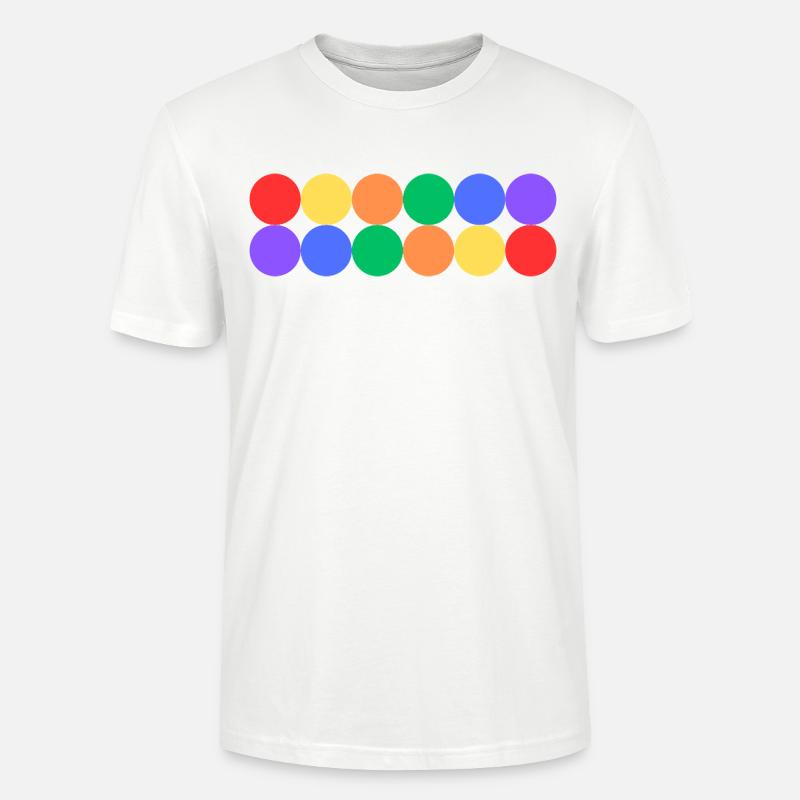 Rainbow Pride - Stanley/Stella Unisex Bio-T-Shirt CRAFTER - Weiß