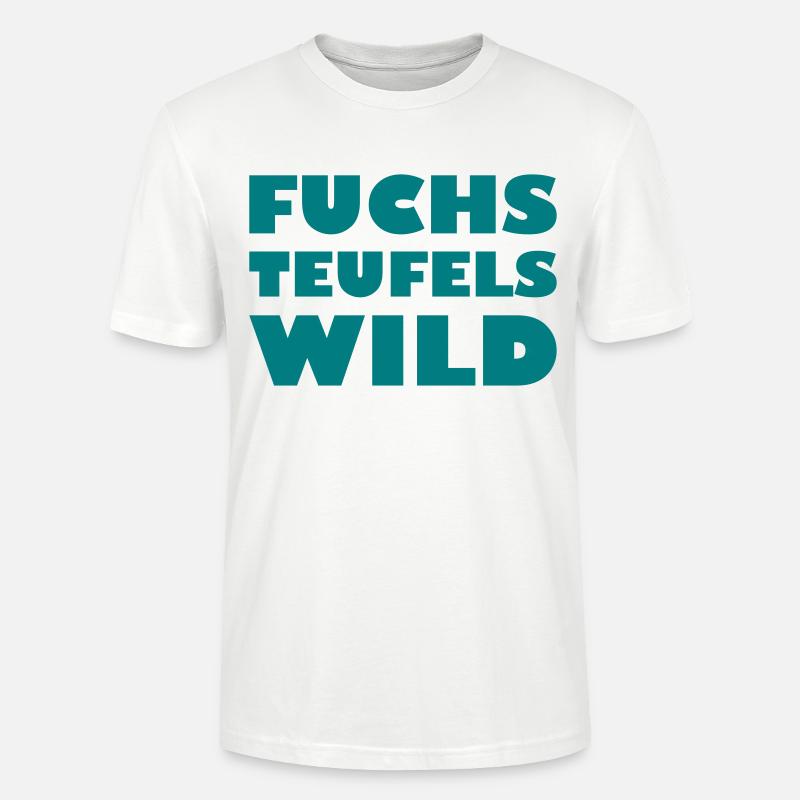 Fuchsteufelswild - Stanley/Stella Unisex Bio-T-Shirt CRAFTER - Weiß