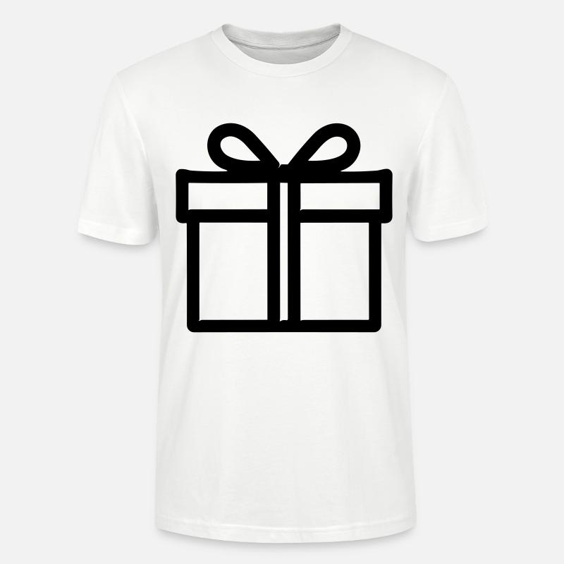 Kleine Geschenkbox - Stanley/Stella Unisex Bio-T-Shirt CRAFTER - Weiß