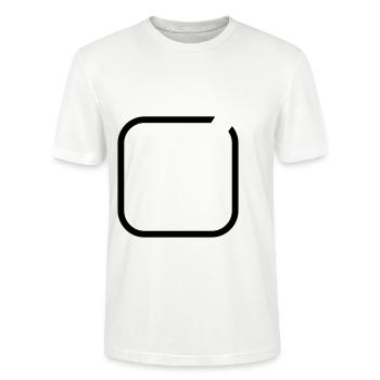 haken symbol - Stanley/Stella Unisex Bio-T-Shirt CRAFTER - Weiß - Vorne - Alina (178cm) & Michal (187cm)