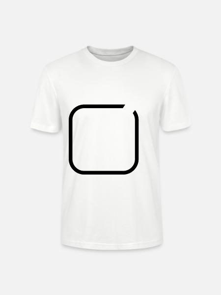 hook symbol - Stanley/Stella CRAFTER Unisex Organic T-Shirt - white