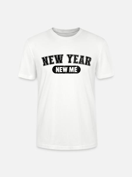 Neujahr Neues Ich - Stanley/Stella Unisex Bio-T-Shirt CRAFTER - Weiß