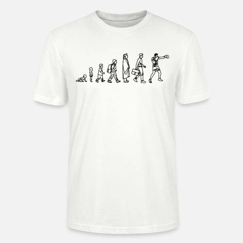 Boxen Evolution - Stanley/Stella Unisex Bio-T-Shirt CRAFTER - Weiß