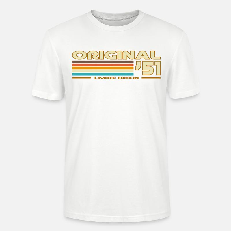 1951 - Stanley/Stella Unisex Bio-T-Shirt CRAFTER - Weiß