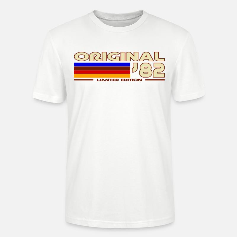1982 - Stanley/Stella Unisex Bio-T-Shirt CRAFTER - Weiß