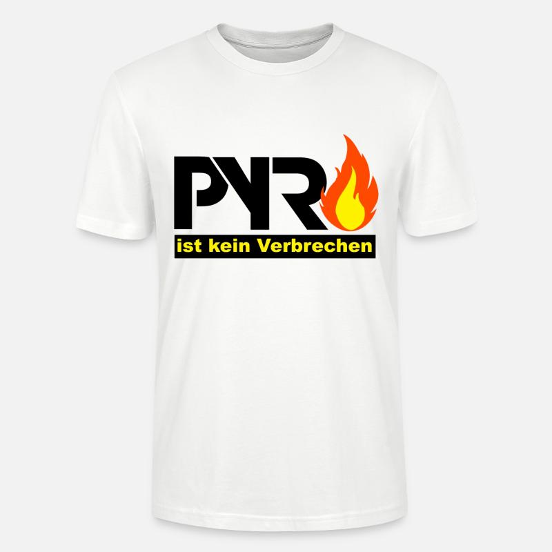 Pyro - Stanley/Stella Unisex Bio-T-Shirt CRAFTER - Weiß
