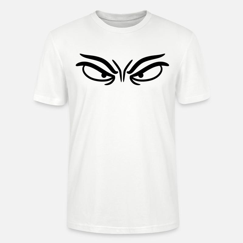 Böser Blick - Stanley/Stella Unisex Bio-T-Shirt CRAFTER - Weiß