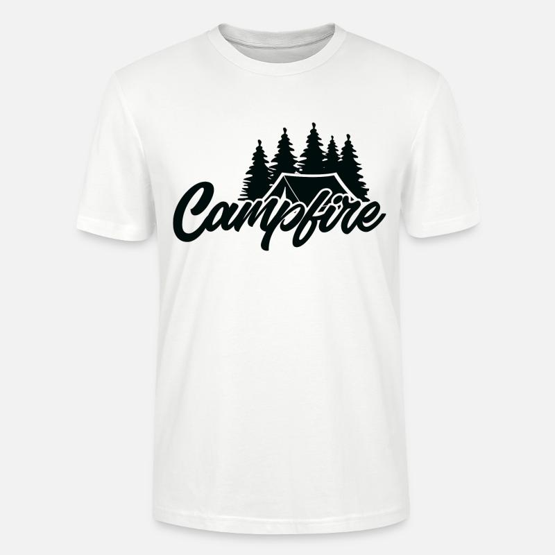 Campfire - Stanley/Stella Unisex Bio-T-Shirt CRAFTER - Weiß