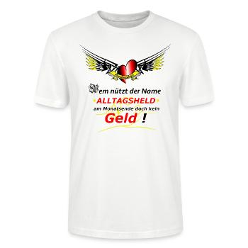 Krankenpfleger - Stanley/Stella Unisex Bio-T-Shirt CRAFTER - Weiß - Vorne - Alina (178cm) & Michal (187cm)