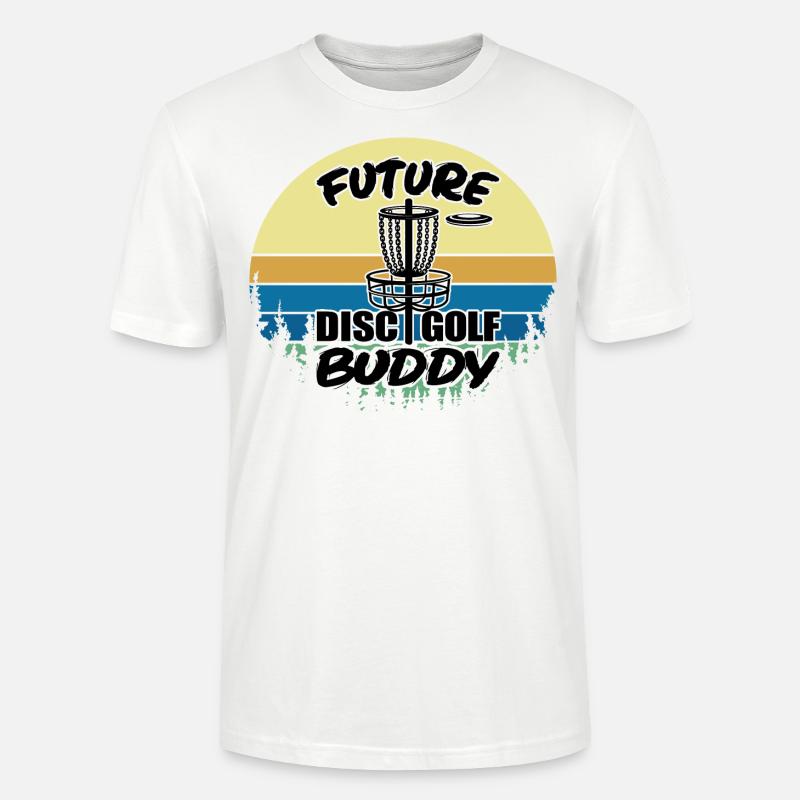 Future Disc Golf Buddy - Stanley/Stella Unisex Bio-T-Shirt CRAFTER - Weiß