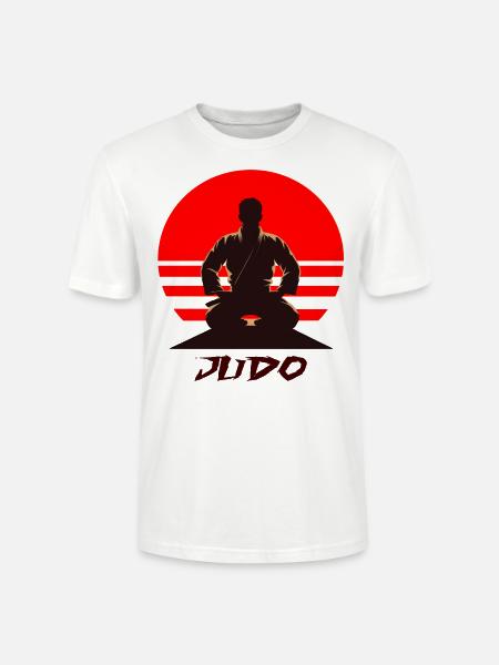 Judo - Stanley/Stella CRAFTER Unisex Organic T-Shirt - white
