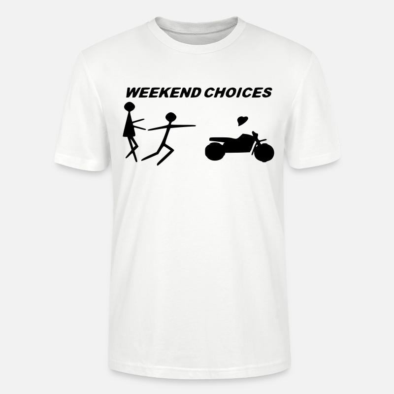 choix de week-end - T-shirt bio CRAFTER Stanley Stella Unisexe - blanc