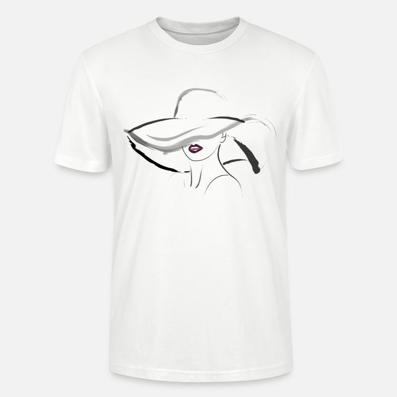 Hut Dame B - Stanley/Stella Unisex Bio-T-Shirt CRAFTER - Weiß