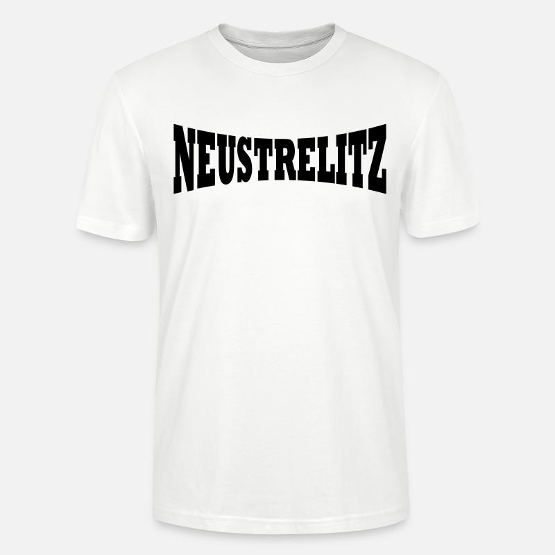 Neustrelitz Schiftzug - T-shirt bio CRAFTER Stanley Stella Unisexe - blanc