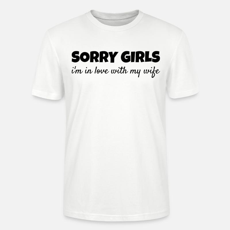 Vergeben Ehemann Stolz Liebesbeweis Romantisch - Stanley/Stella Unisex Bio-T-Shirt CRAFTER - Weiß