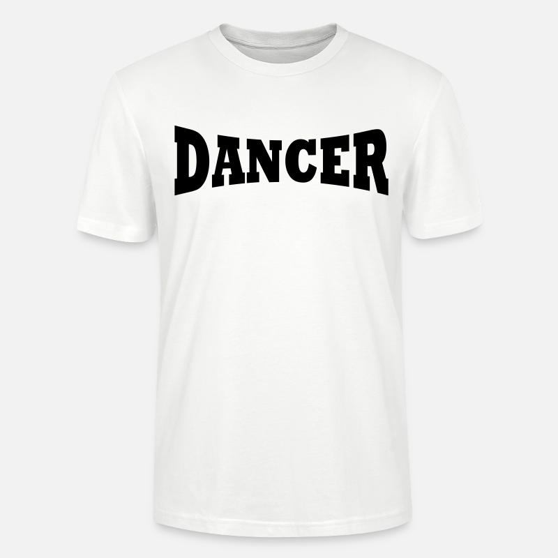 Logo de danseur - T-shirt bio CRAFTER Stanley Stella Unisexe - blanc