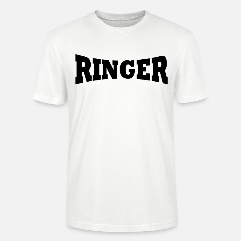 lettrage de la sonnerie - T-shirt bio CRAFTER Stanley Stella Unisexe - blanc