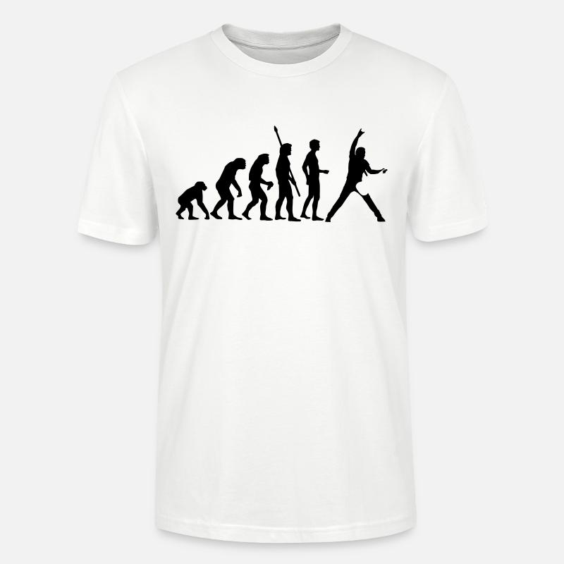 evolution_guitar_112013_c_2c - Stanley/Stella Unisex Bio-T-Shirt CRAFTER - Weiß