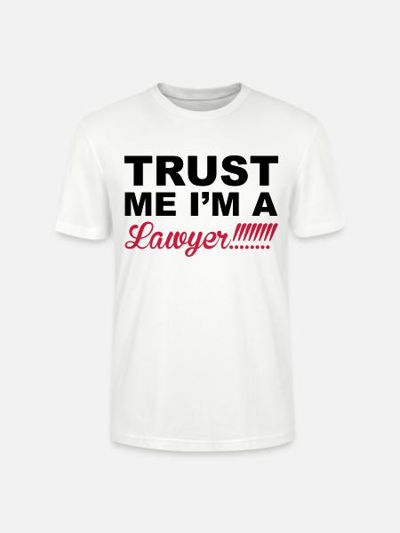 Lawyer - Stanley/Stella CRAFTER Unisex Organic T-Shirt - white