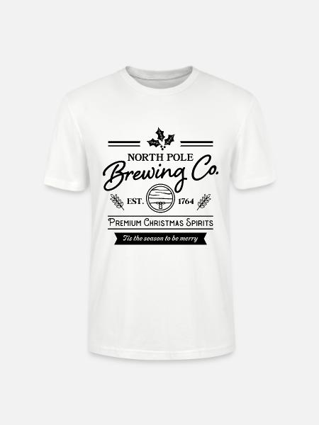 North Pole Brewing Co. - Stanley/Stella CRAFTER Unisex Organic T-Shirt - white