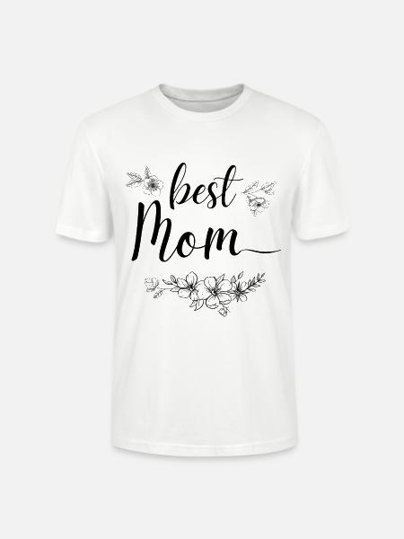 Beste Mama - Stanley/Stella Unisex Bio-T-Shirt CRAFTER - Weiß
