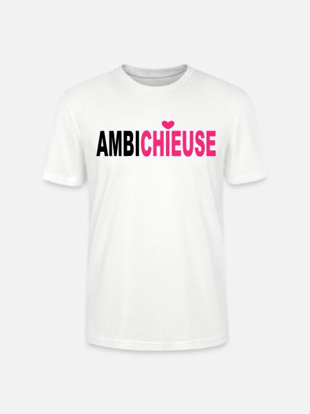 Ambichieuse - T-shirt bio CRAFTER Stanley Stella Unisexe - blanc
